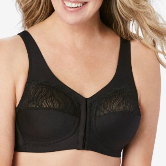 Avenue Women's Plus Size Full Coverage. Black. 42DDD (42F) - Picture 1 of 7